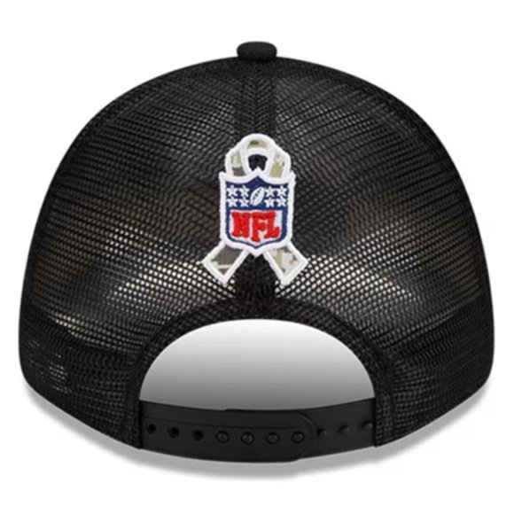 New NFL New Era 2021 Salute To Service Trucker 9FORTY Snapback Adjustable Hat - Picture 10 of 10